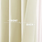 NICETOWN Classroom Window Cover, Thermal Insulating Short Curtains & Drapes - Image 3