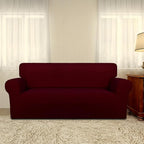 PureFit Super Stretch Sofa Slipcover – Spandex Non Slip Soft Couch Sofa Cover - Image 2