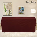 Easy-Going Stretch 4 Seater Sofa Slipcover 1-Piece Sofa Cover Furniture - Image 3