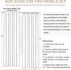 100% Blackout Shield Linen Blackout Curtains - Image 8