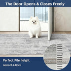 8x10 Area Rugs for Living Room, Modern Abstract Non-Slip Backing Washable Rugs - Image 5