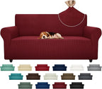 ZNSAYOTX Super Stretch Couch Cover Universal Sofa Covers by ZNSAYOTX