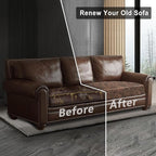 Leather Look Couch Cushion Covers Sofa Seat Slipcovers Sets Couches Furniture - Image 7
