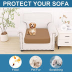 Smiry Printed Couch Cushion Covers, Stretch Soft Couch Covers - Image 7