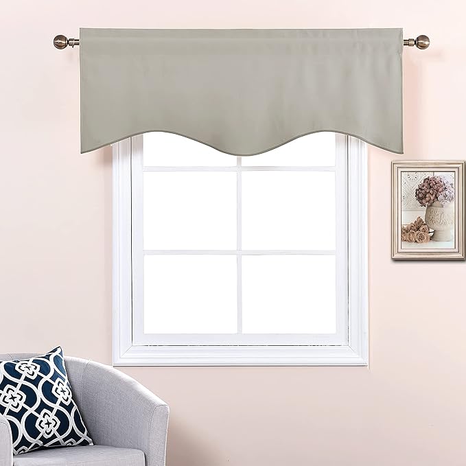 NICETOWN Farmhouse Curtain Valances - Image 4