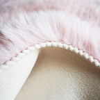 Ghouse Ultra Soft Faux Rabbit Fur Rug 4x6, Machine Washable Area Rugs - Image 5