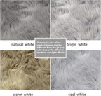 Faux Fur Rug, Indoor Shaggy Plush Floor Carpets Luxury Home Decor - Image 7