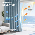 Joydeco Blackout Curtains for Bedroom - Image 4