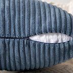 MIULEE Blue Decorative Lumbar Throw Pillow Covers 12x20 Inch - Image 3