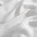 MIULEE White Curtains 24 Inch Length 2 Panels, Soft Thick Linen Textured Semi - Image 6