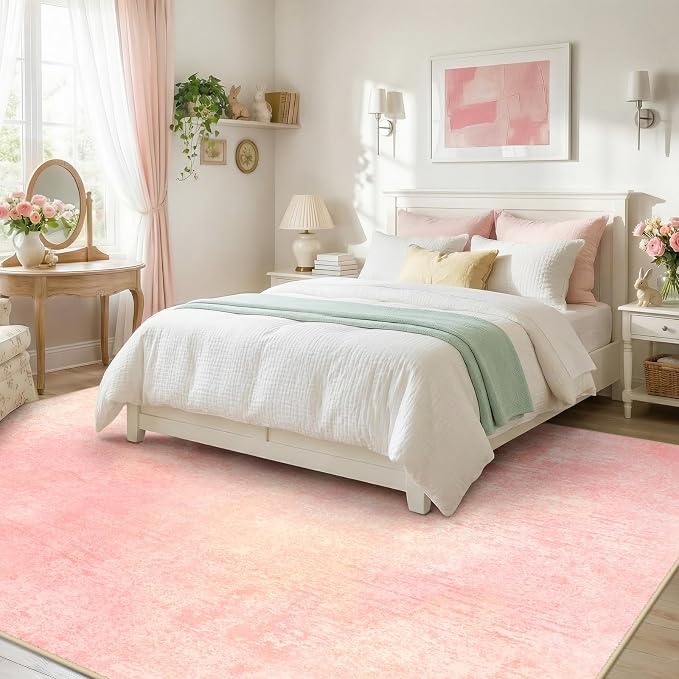 Washable Area Rugs 5'x7' Non-Slip Modern Abstract Soft - Image 3