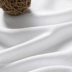 Nanspring Linen White Curtains 118 Inch Extra Long - Image 6