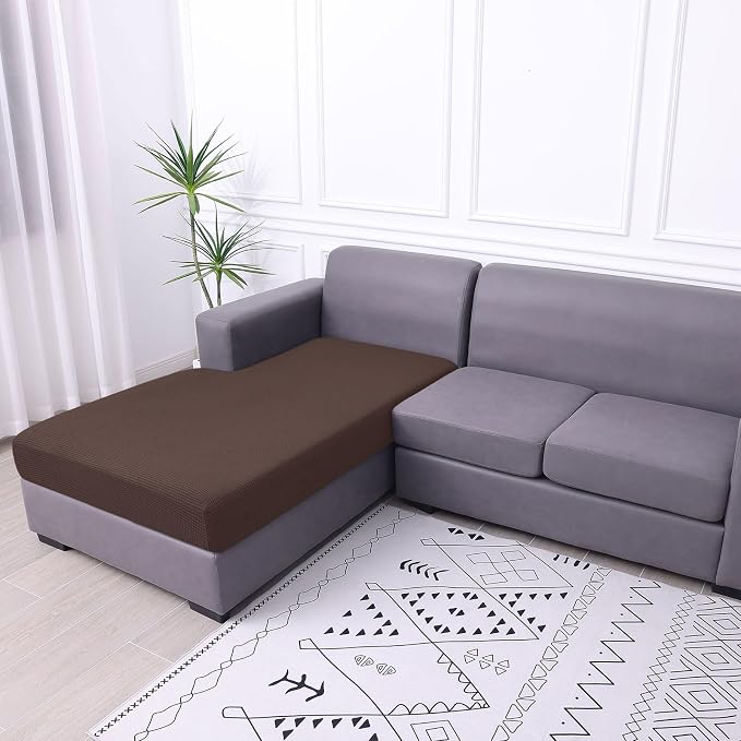 hyha Waterproof Couch Cushion Covers, Sectional Sofa Cushion Slipcovers L Shape - Image 2