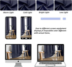 Simplebrand Ava Navy Blue Blackout Curtains - Image 8