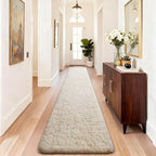 Ophanie 2x10 Runner Rug for Hallway, Upgrade Non-Slip Fluffy Soft Bedside Rugs - Image 3