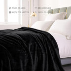 Exclusivo Mezcla Plush Fuzzy Fleece Bed Blanket King Size, Super Soft, Fluffy - Image 5