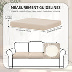 Patio Cushion Covers Outdoor Cushion Covers, Super Elastic Cushion Covers - Image 2
