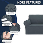 Cupuamon 2026 New Stretch Oversized Sofa Slipcovers Couch Sofa Cover - Image 4