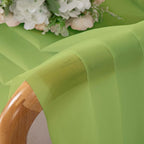 OVZME Sheer Curtains 84 Inches Long 2 Panels Set, Light Filtering Transparent - Image 3