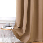 ChrisDowa 100% Blackout Curtains 72 inch Long - Image 7