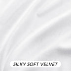 RYB HOME Pure White Velvet Curtains 90 inches - Image 5