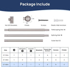 ENJOYBASICS No Drill Curtain Rods - Image 7