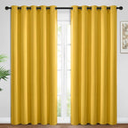 Yakamok Blackout Curtains Room Darkening Thermal Insulated by Yakamok