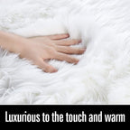 LOCHAS Soft Fluffy Faux Fur Rugs - Image 4
