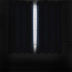 LEMOMO Navy Blue Blackout Curtains/52 x 45 Inch/Set of 2 Panels Room Darkening - Image 3