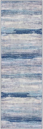 KOZYFLY Modern Abstract Hallway Runner Rug, 2.6x8 Washable Rug Runner Non-Slip - Image 8