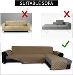 Easy-Going Sofa Slipcover L Shape Sofa Cover Sectional Couch Cover Furniture - Image 3