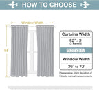 ChrisDowa 100% Blackout Curtains - Image 7
