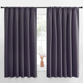 NICETOWN Blackout Curtains for Bedroom, 1 Pair, 62 by 63-inch, Window Treatment by NICETOWN