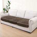 Leather Look Couch Cushion Covers Sofa Seat Slipcovers Sets Couches Furniture - Image 7