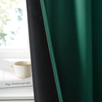 RYB HOME 100% Blackout Short Curtains - Image 4