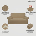 Easy-Going Stretch Loveseat Slipcover 1-Piece Sofa Cover Furniture Protector - Image 3