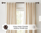 KAMANINA 1 Inch Curtain Rod Telescoping Single Drapery Rod 28 to 48 Inches - Image 3