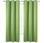 LEMOMO Light Green Thermal Blackout Curtains/42 x 95 Inch/Set of 2 Panels Room - Image 2