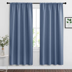 RYB HOME Blackout Curtains for Bedroom Living Room 72 inches Long, Thermal by RYBHOME