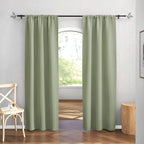 RYB HOME Blackout Curtains for Bedroom 84 inches Long 2 Panels Set, Privacy - Image 2