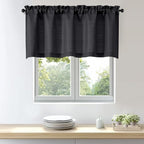 OWENIE Bob 1 PCS Black Valances by OWENIE