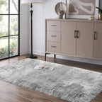 Grey Fluffy Rug for Bedroom, Cozy Shaggy Fuzzy Plush Floor Carpet for Nursery - Image 8