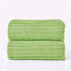 BEDELITE Fleece Blanket King Size – 3D Ribbed Jacquard Soft and Warm Decorative - Image 8