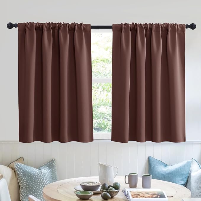 RYB HOME Short Blackout Curtains by RYBHOME