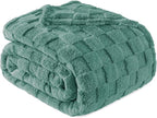 Exclusivo Mezcla Queen Size Flannel Fleece Blanket, Super Soft and Warm by ExclusivoMezcla