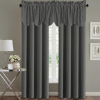 H.VERSAILTEX 4 Panels Blackout Curtain Valances - Image 2