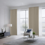 CUCRAF Light Beige Blackout Curtains Customize, Rod Pocket Room Darkening - Image 8