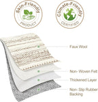 Nakagishi 5x8 Area Rug Living Room: Washable Boho Large Neutral Modern Soft - Image 9