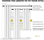 MIULEE Olive Green Blackout Curtains - Image 7