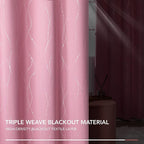 Deconovo Short Blackout Curtain, Thermal Insulated Soundproof Grommet Drapes - Image 9